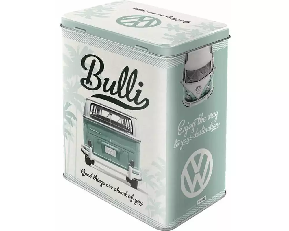 Nostalgic Art Vorratsdose Bulli 3 l, Grün/Weiss