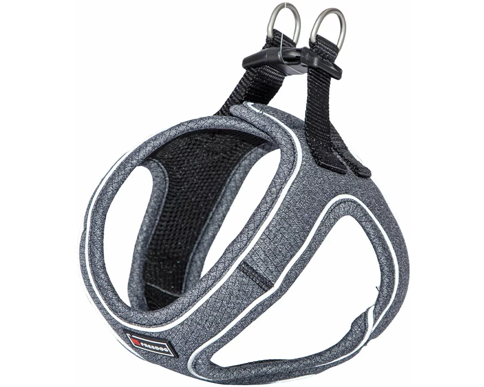 Freedog Geschirr Nylon Shiva grau L