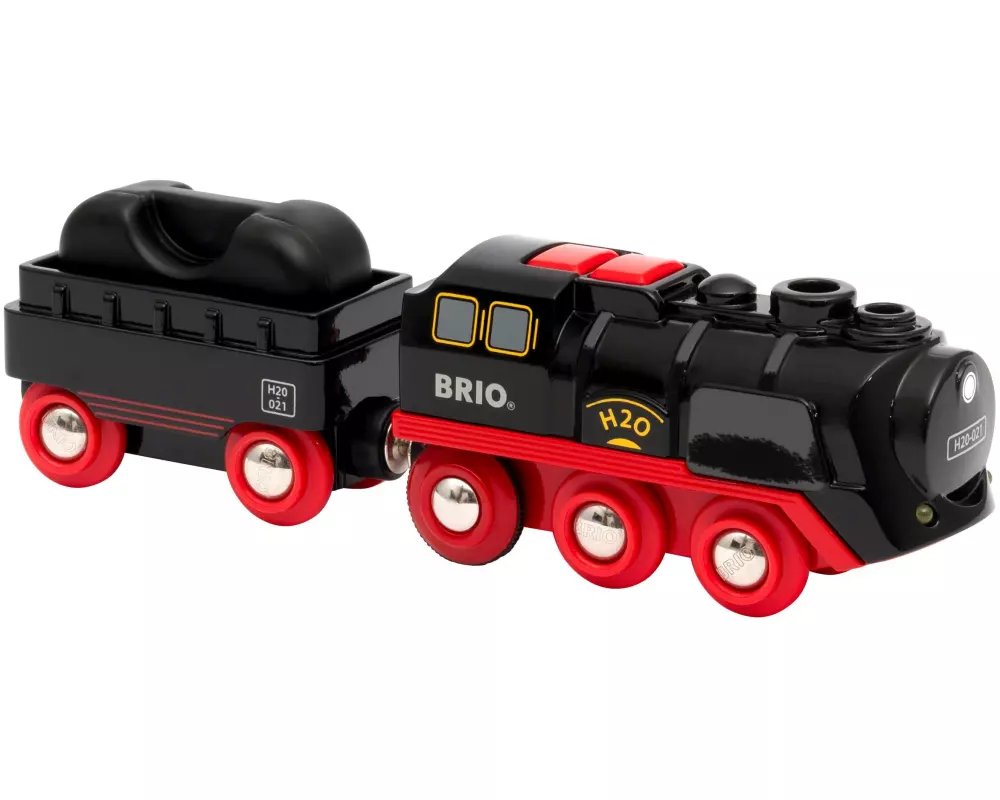 BRIO Eisenbahn Batterie-Dampflok mit Wassertank