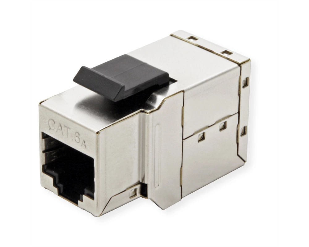 ROLINE RJ-45 Kupplung geschirmt, Cat.6A (Class EA)