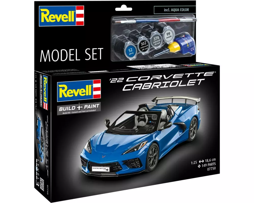 Revell Model Set Corvette C8 Cabriolet 1:25