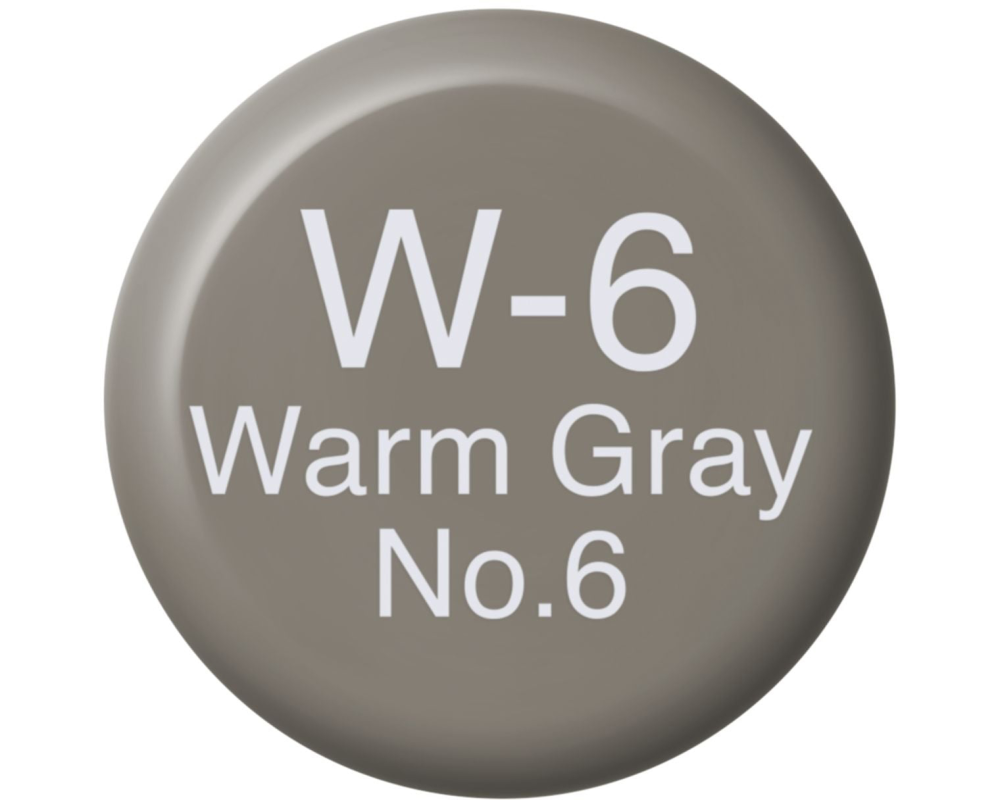 COPIC Ink Refill 21076111 W-6 - Warm Grey No.6