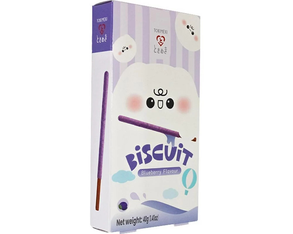 TOKIMEKI Biscuit Stick Heidelbeere 40 g