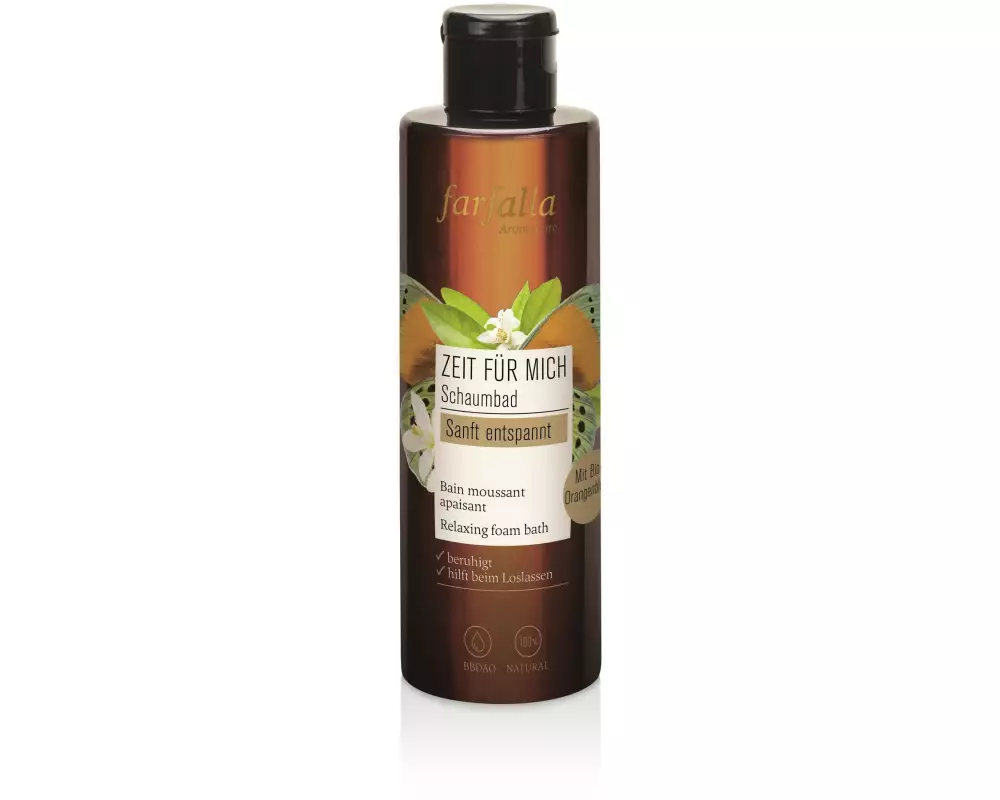 Farfalla Schaumbad Sanft enspannt, Zeit für mich 200 ml