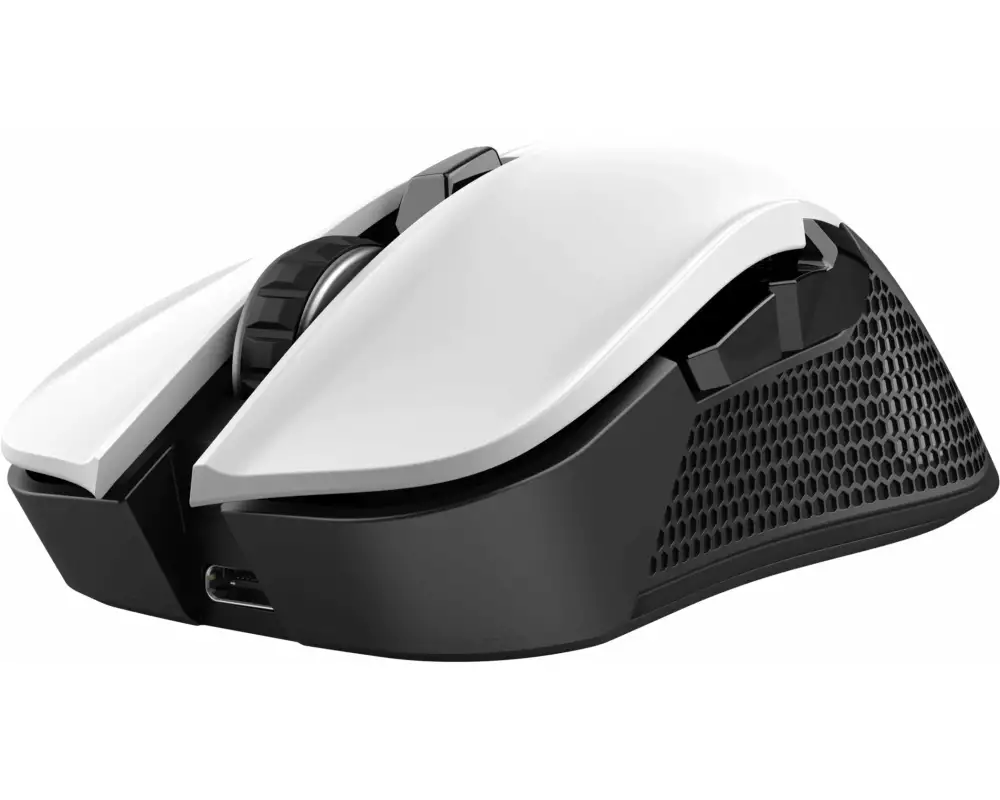Trust Gaming-Maus GXT923 Ybar Weiss