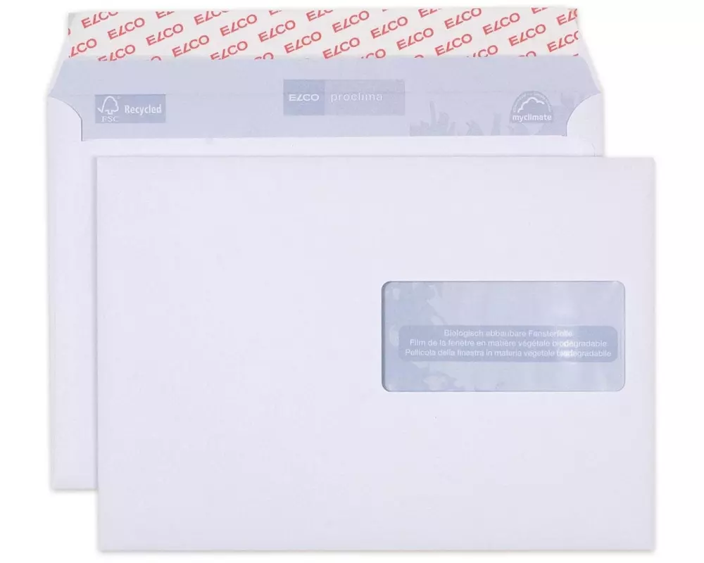 ELCO Couvert Proclima C5 mit Fenster rechts, 500 Stück