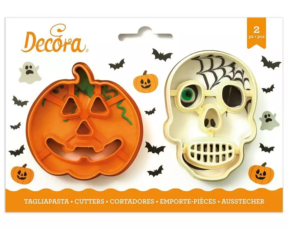 Decora Ausstechförmchen 1 Stück, Orange