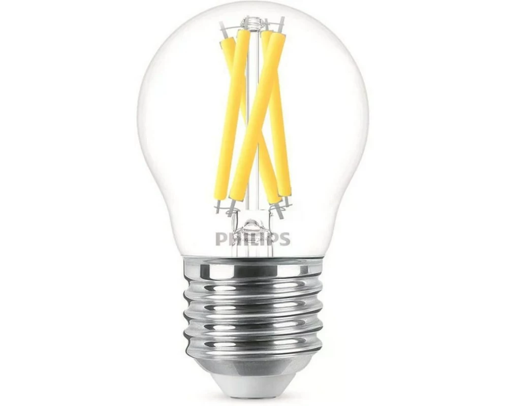 Philips Lampe LEDcla 60W E27 P45 CL WGD90 Warmweiss (WW)