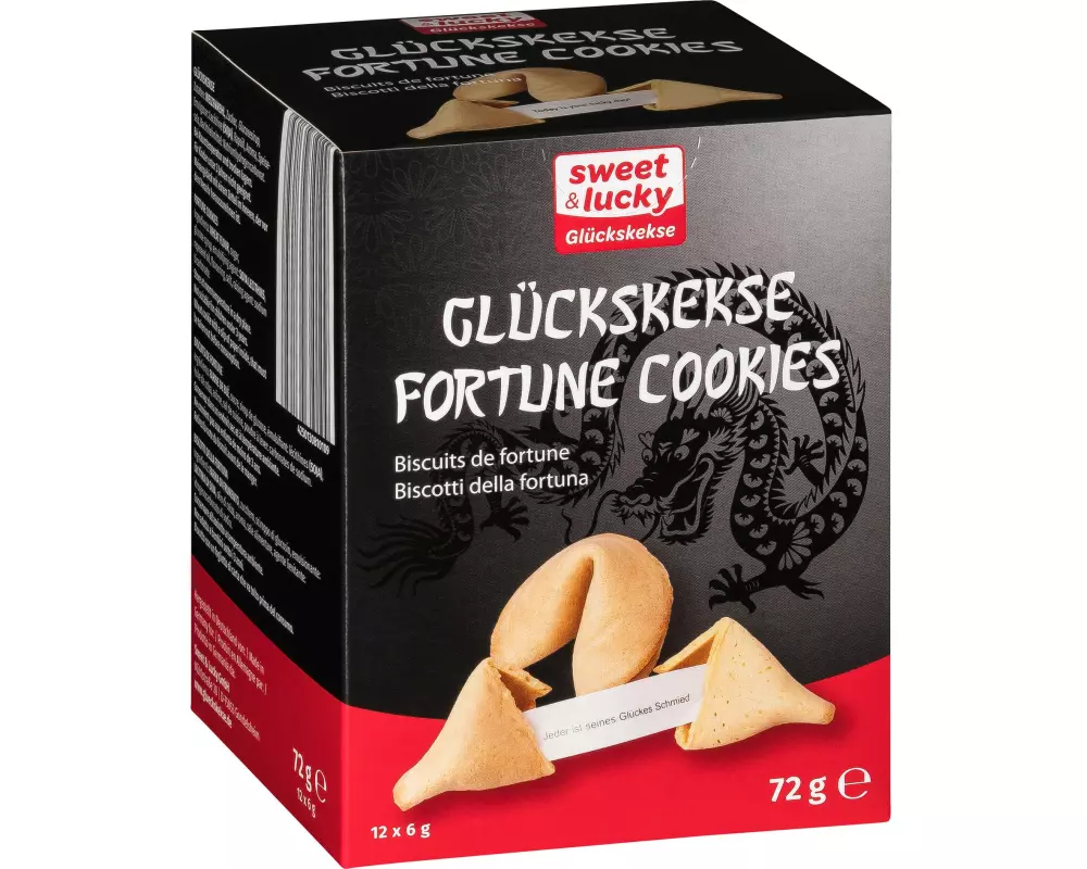 Sweet & Lucky Glückskekse 72 g
