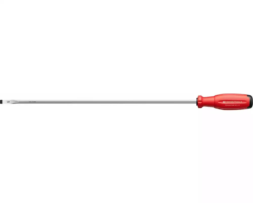 PB Swiss Tools Schlitz-Schraubenzieher SwissGrip Evo PB 38100.5-400 rot
