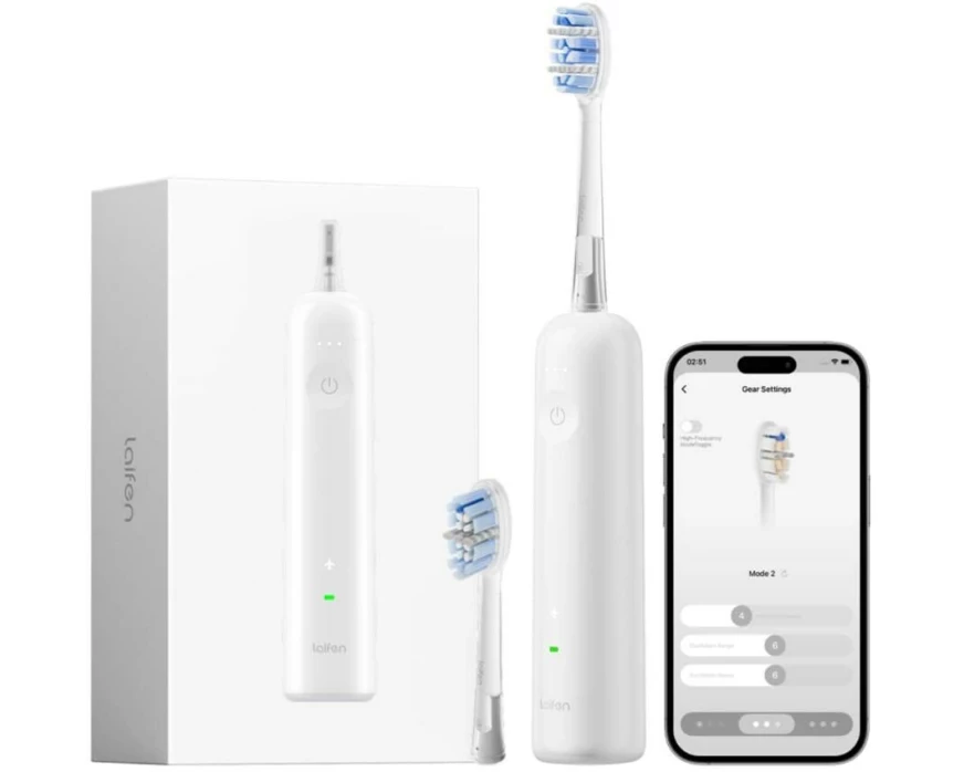 Laifen Elektrische Zahnbürste Wave Pro ABS White