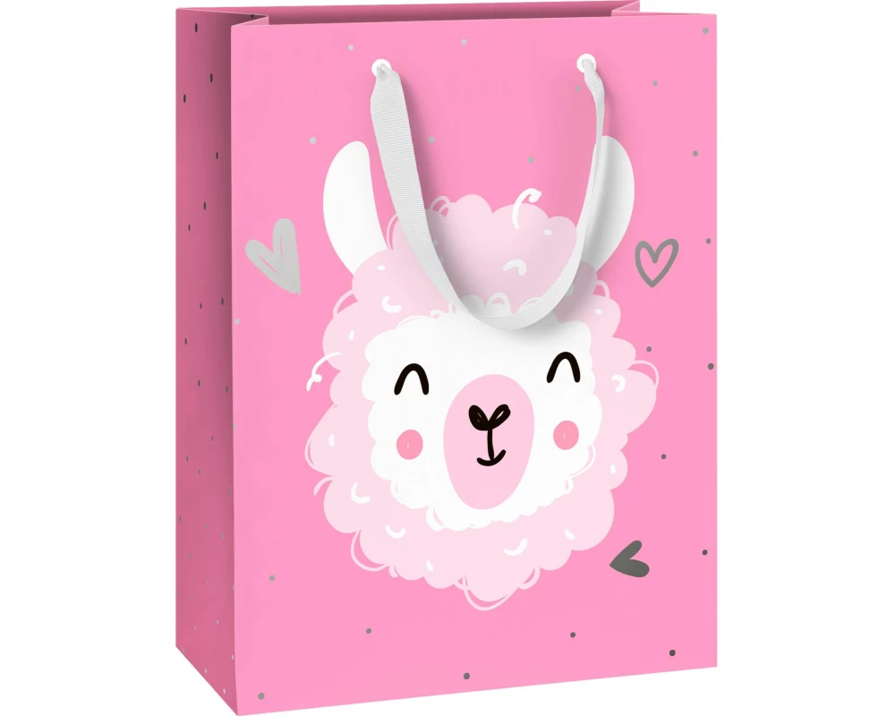 Stewo Geschenktasche Cute Alpaka 23 x 13 x 30 cm