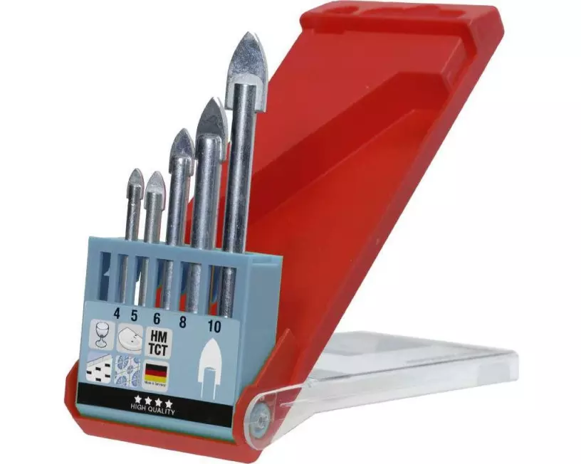 kwb Glasbohrer-Set 4-10 mm 5-teilig