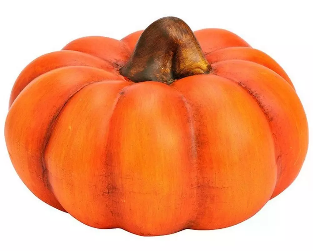 G. Wurm Aufsteller Kürbis 10 cm, Orange