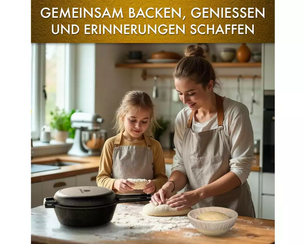Gusskoenig Pfannenset-Topf 3 l und Pfanne 1.5 l