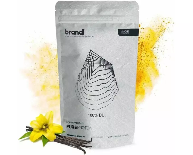 Brandl-Nutrition Pulver Pure Protein 2.0 Vegan Vanille 1000 g