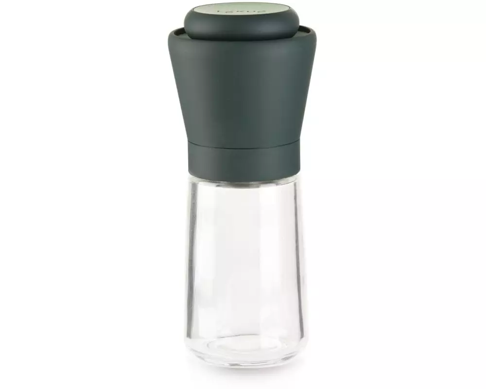 Lékué Salz- oder Pfeffermühle Glas, 15.2 cm, Grau