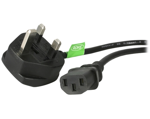 UK COMPUTER POWER CABLE 18AWG