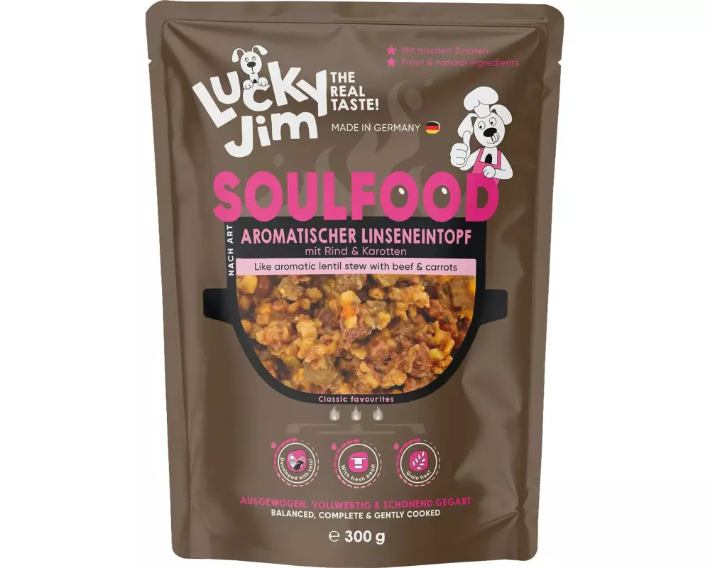Lucky Jim Soulfood Linseneintopf 300g