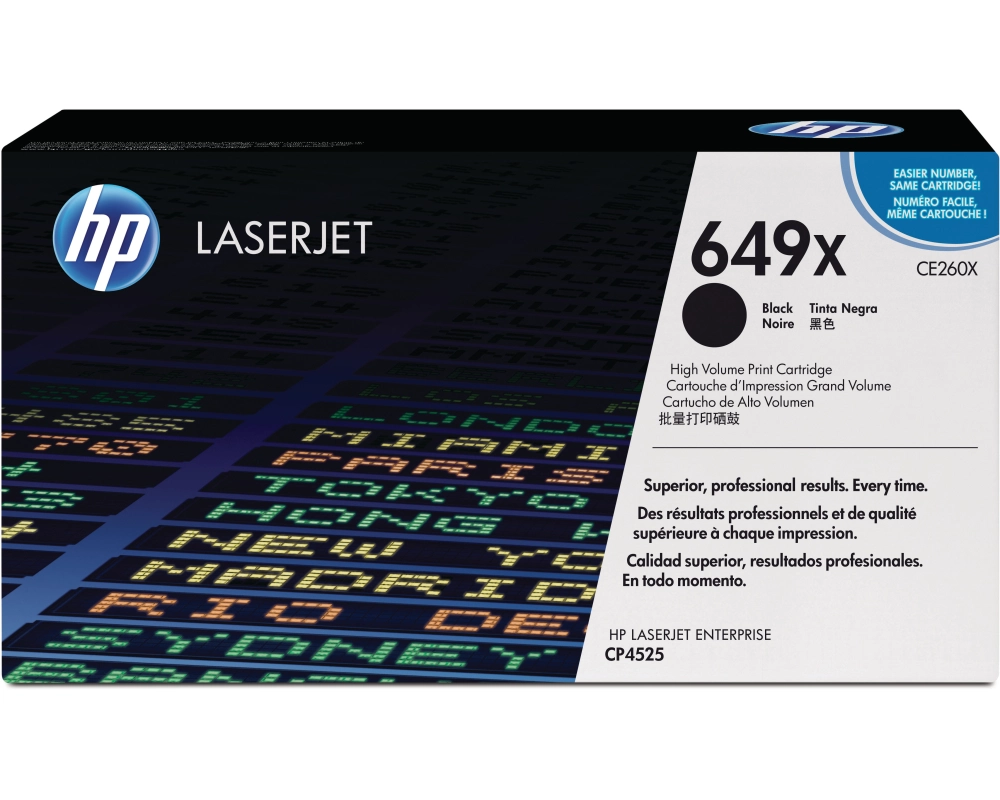 HP Toner-Modul Contract schwarz CE260XC Color LJ CP4525 17'000 Seiten