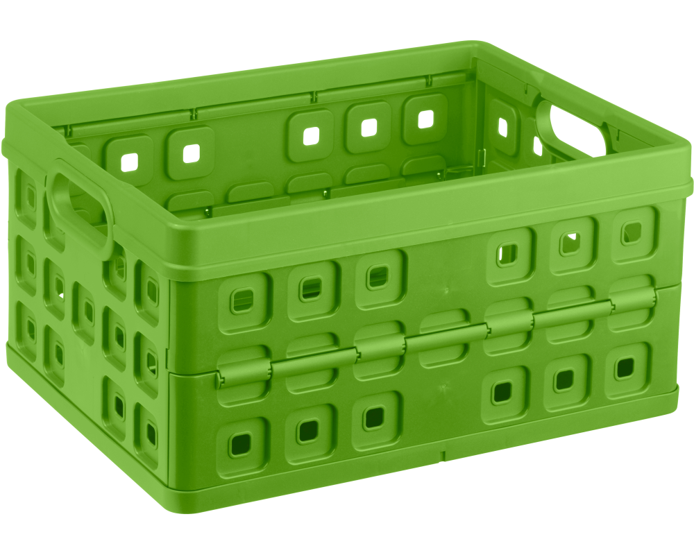 SUNWARE Klappbox 32lt 500.57000661.00 grün 49x36x24.5cm