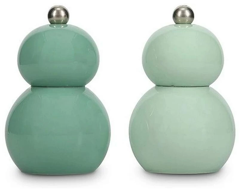 ONA Salz- und Pfeffermühle Set Betty Set mit 2 Stück, Green