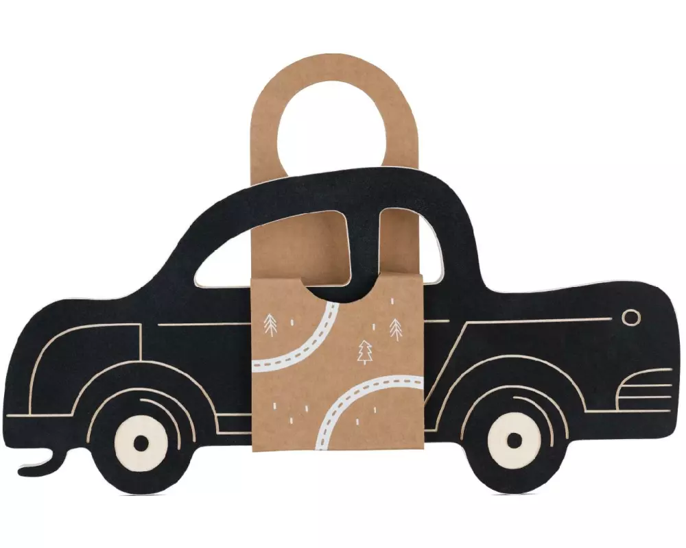 Milin Kreidetafel Retro-Auto FSC-Holz