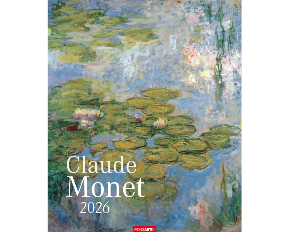 WEINGARTEN Bildkalender 2026 2955900+26 Claude Monet DE 46x55cm