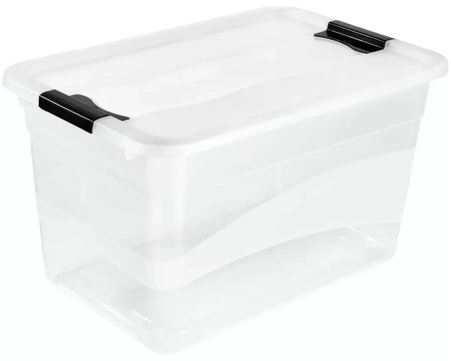 keeeper Aufbewahrungsbox Cornelia, transparent, 52 l