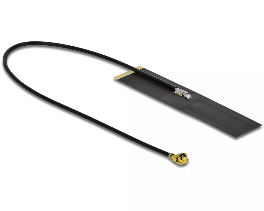 Delock WLAN-Antenne Dualband, 1xMHF-I/U.FL MHF I 4.7 dBi Rundstrahl