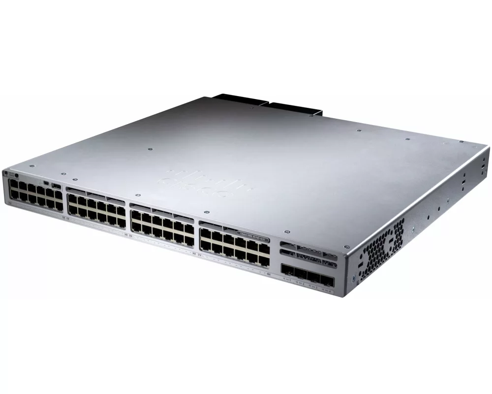 Cisco Catalyst 9300L 48p 12mGig Network Essentials 4x10G Uplink, DNA Subscription required