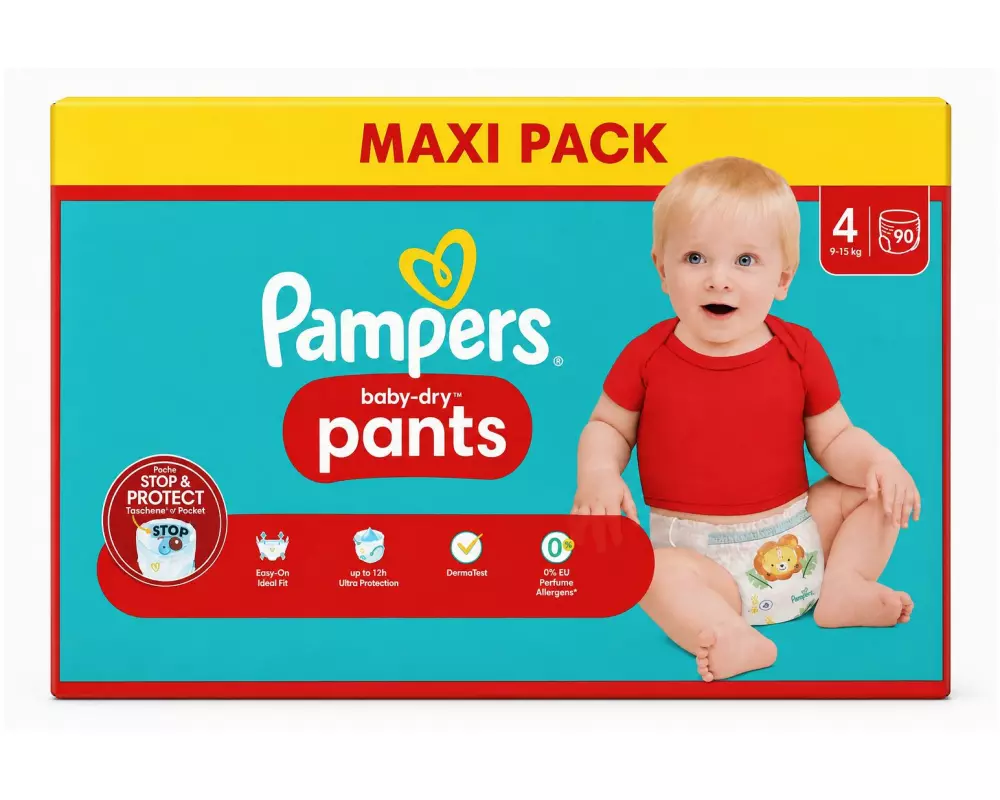 Pampers Pampers Baby-Dry Pants Gr. 4 Grösse 4