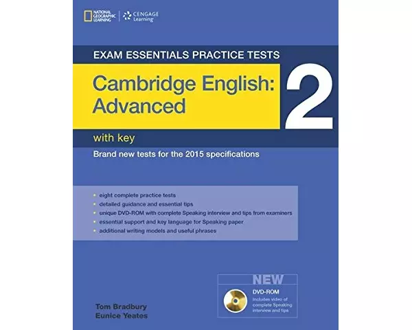 Exam Essentials Practice Tests: Cambridge English Advanced 2 with Key and DVD-ROM