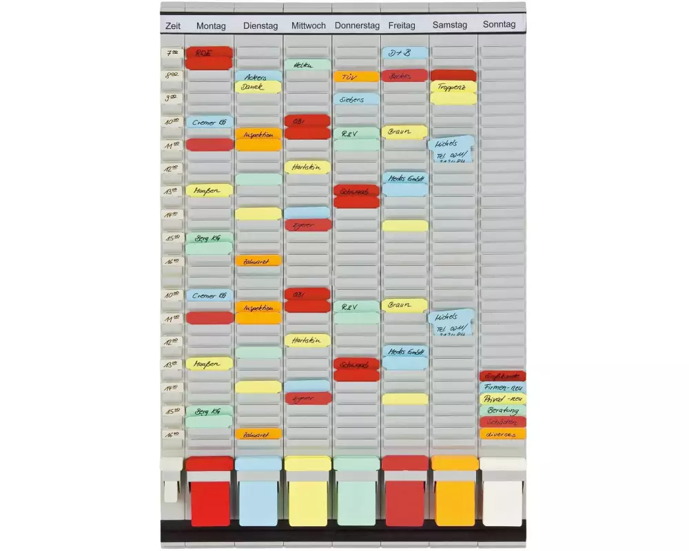 Franken T-Kartentafel Universal 78 cm x 47.4 cm, Grau