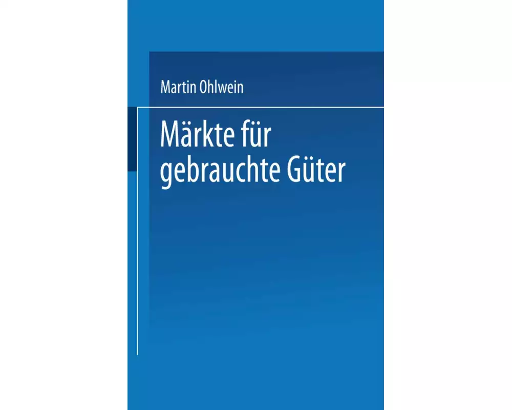 Märkte für gebrauchte Güter