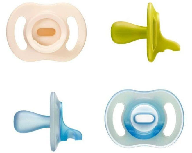 Tommee Tippee Nuggi Set Schnuller Night Glow 6-18m, 4er Pack