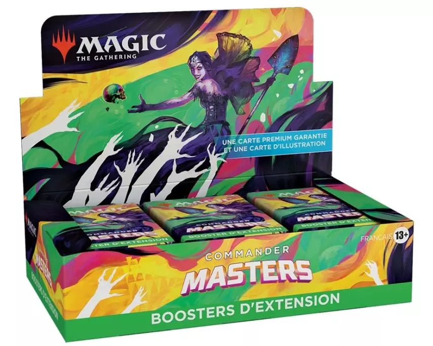 Magic: The Gathering Commander Masters: Boosters dExtension Display -FR-