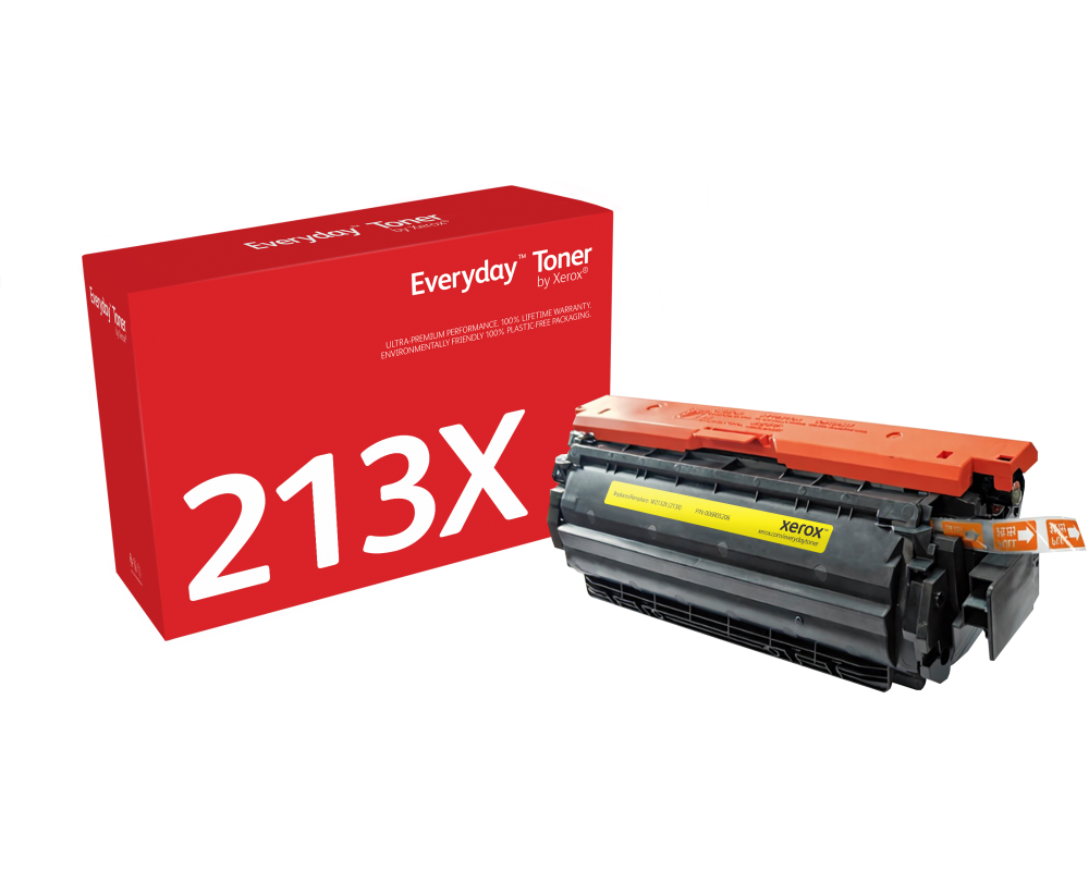 Everyday™ Gelb Tonermodul von Xerox kompatibel mit HP 213X (W2132X), Hohe Kapazität
