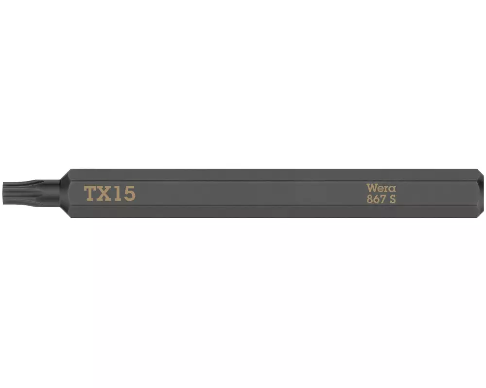 Wera Bit 867 S Torx TX15, 1-teilig