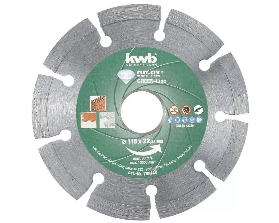 kwb Trennscheibe Green-Line Diamant 115 mm