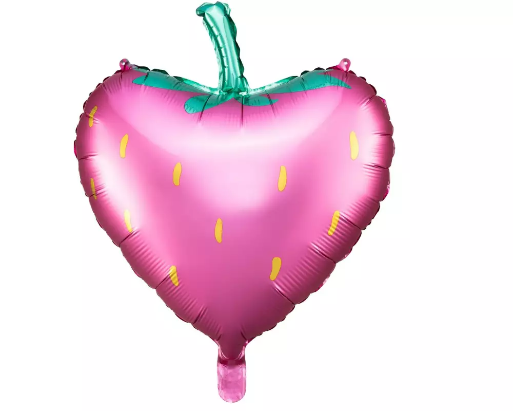 Partydeco Folienballon Strawberry Pink