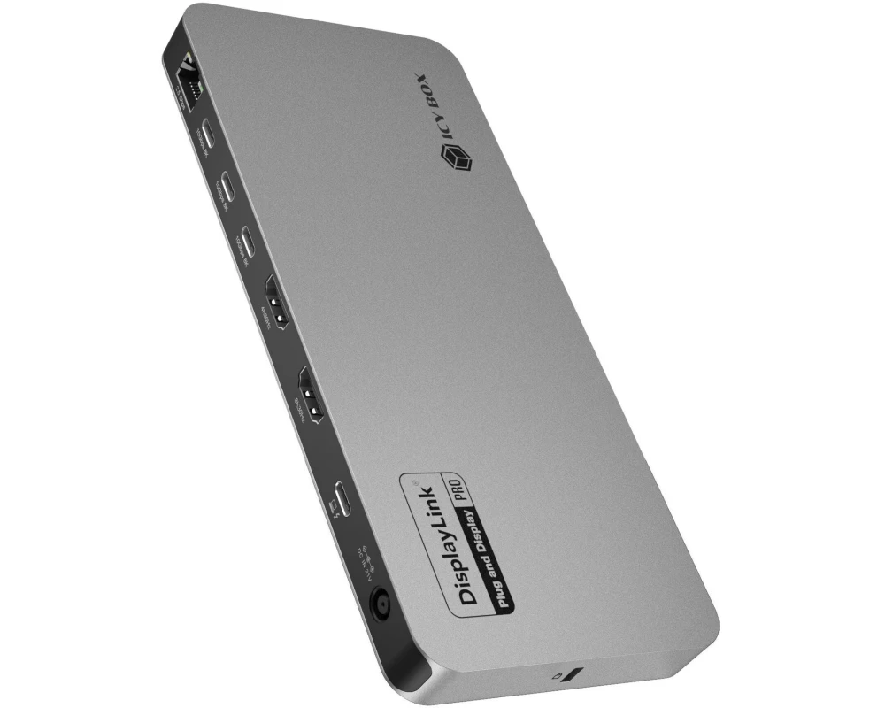 ICY BOX Diamond Dock 7402 USB-C 140 W