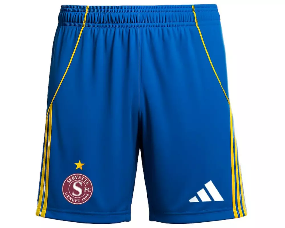 FC Servette Shorts Home Junior 25/26 Blau, 128