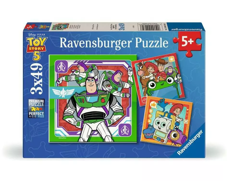 Ravensburger Puzzle Toy Story 5 3 x 49 Teile
