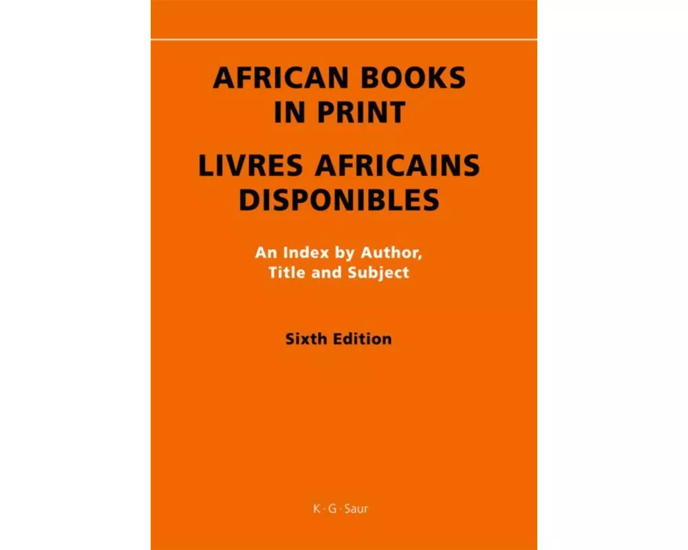 African Books in Print