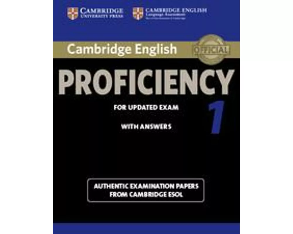 Cambridge English Proficiency 1 for Updated Exam Student's Book with Answers