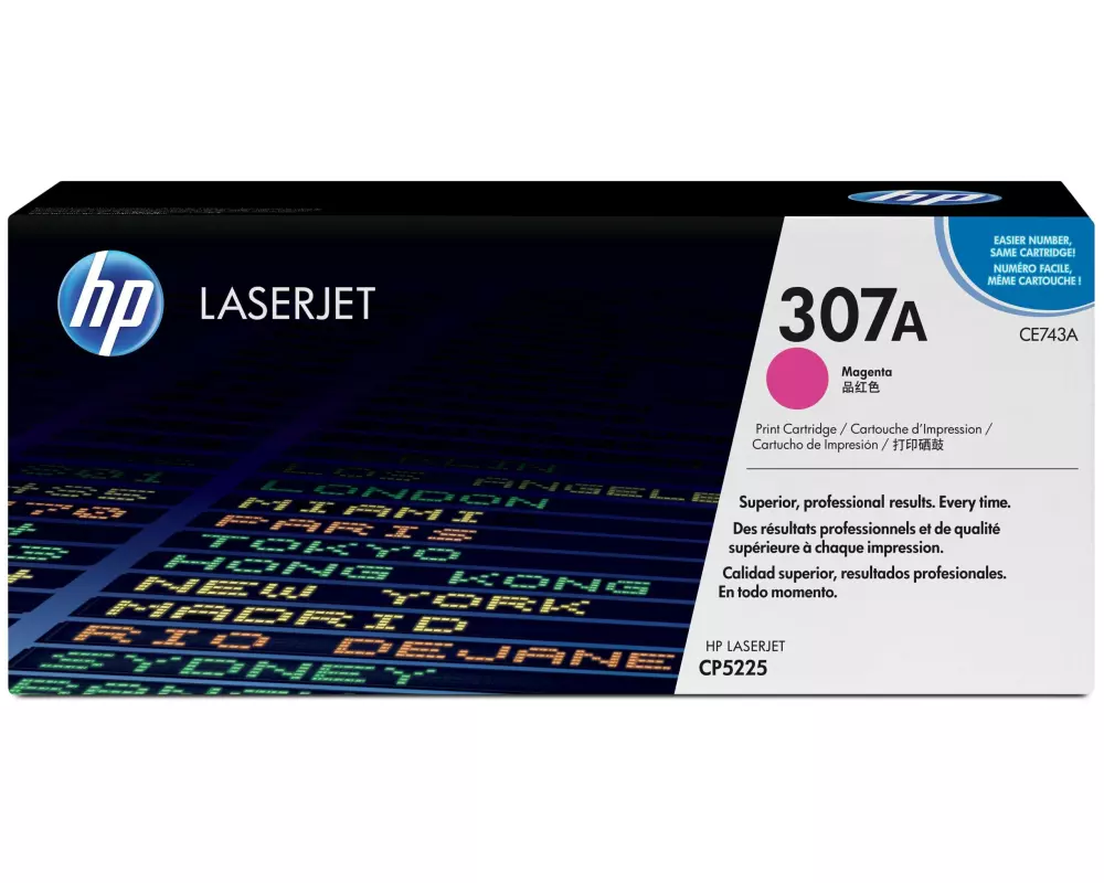 HP Toner Nr. 307A (CE743A) Magenta