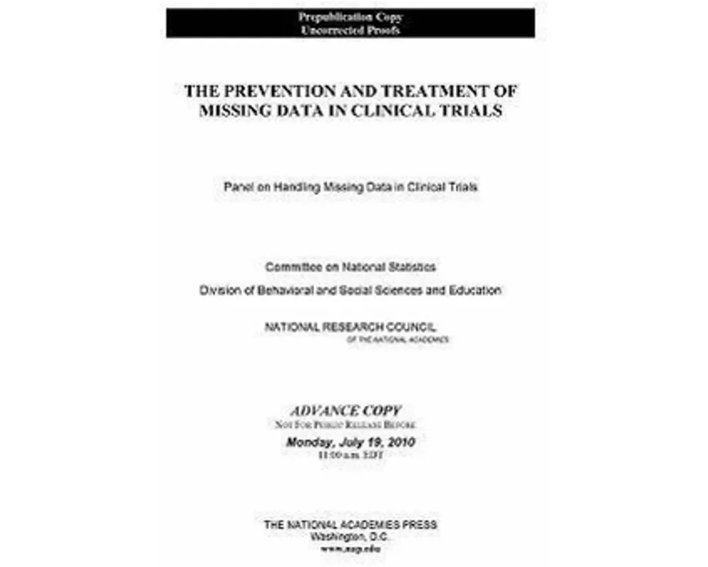 The Prevention and Treatment of Missing Data in Clinical Trials