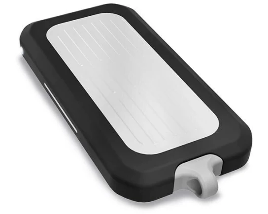 SunSlice Gravity 10 Extreme 37 Wh, Schwarz, Silber