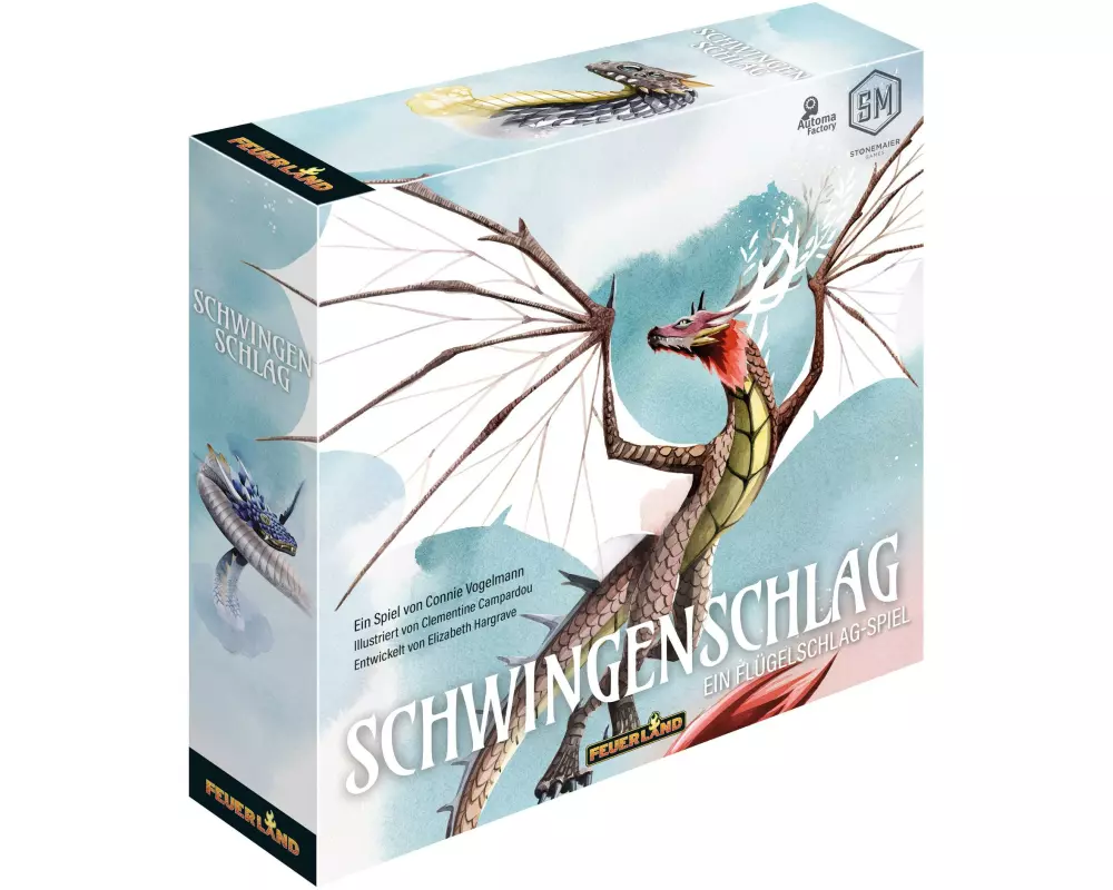 Feuerland Kennerspiel Schwingenschlag -DE-